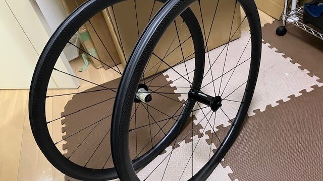 35mm高でフックレスでリムブレーキのホイールを組みました。｜ちくわ輪 